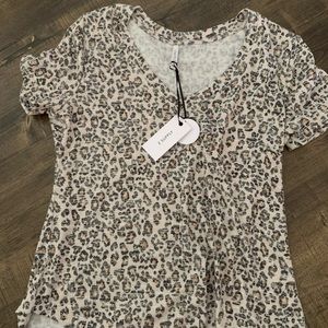 NWT ZSupply animal print tee